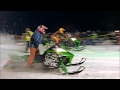 Snowmobile Hill Drags Snow Ridge Ski Resort 1-5-19