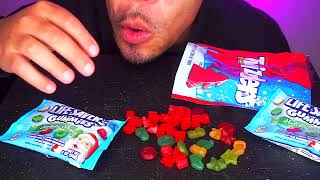 LIFESAVERS TWIZZLERS GUMMIES HOLIDAY CHRISTMAS CANDY TREATS EATING CHEWY SOUNDS JERRY