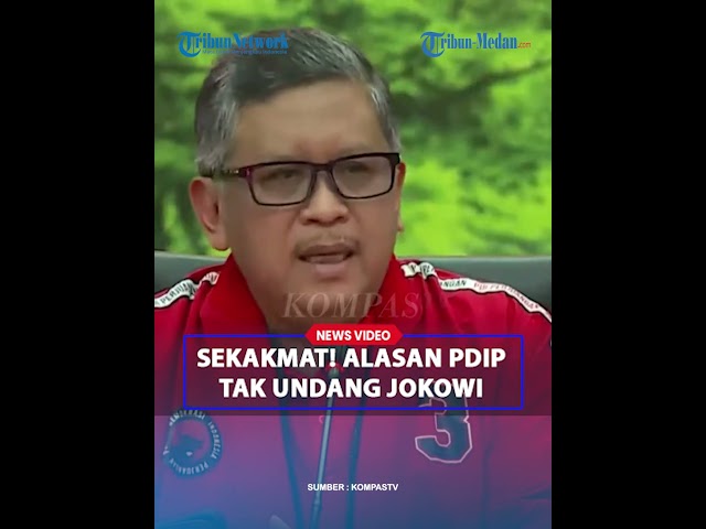 SEKAKMAT! PDIP Ungkap Alasan Tak Undang Presiden Jokowi, Sindir Rekayasa Hukum di MK class=
