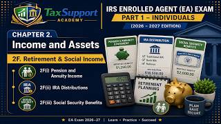 12/35 IRS Enrolled Agent (EA) Part 1 –Exam Preparation 2026–27 | Individuals | TaxSupport Academy