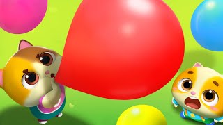 colorful balloons song colors song the shapes song kids songs mimi and daddy