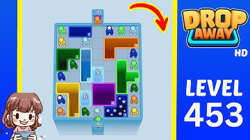 Drop Away Level 453 Solution Walkthrough