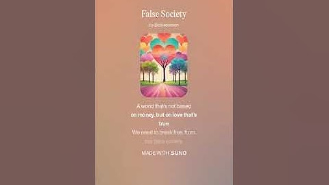 False Society 1 (AI Song) by #Suno lyrics by Meta Llama 3.2 AI Artificial Intelligence