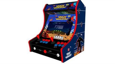 Classic Bartop Arcade   Space Invaders theme 500+ games