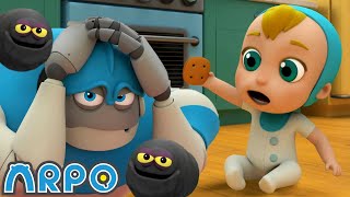 Arpo the Robot | We Have A FLEA PROBLEM!!!! | NEW VIDEO | Funny Cartoons for Kids | Arpo and Daniel