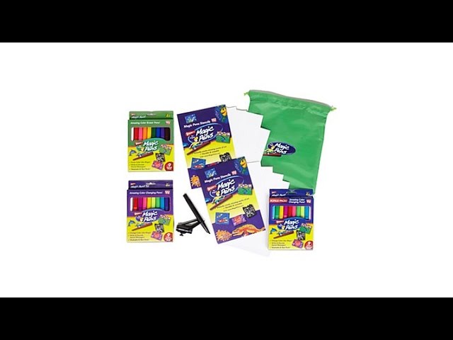 Wham-O Magic Pens and Stencils (Mail Order Packaging)