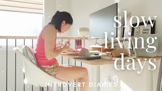 Introvert Diaries | Semaine cosy de printemps vlog