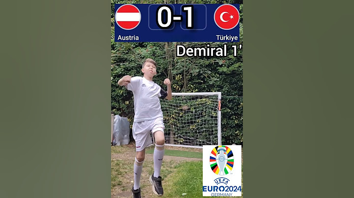 Austria 1-2 Türkiye