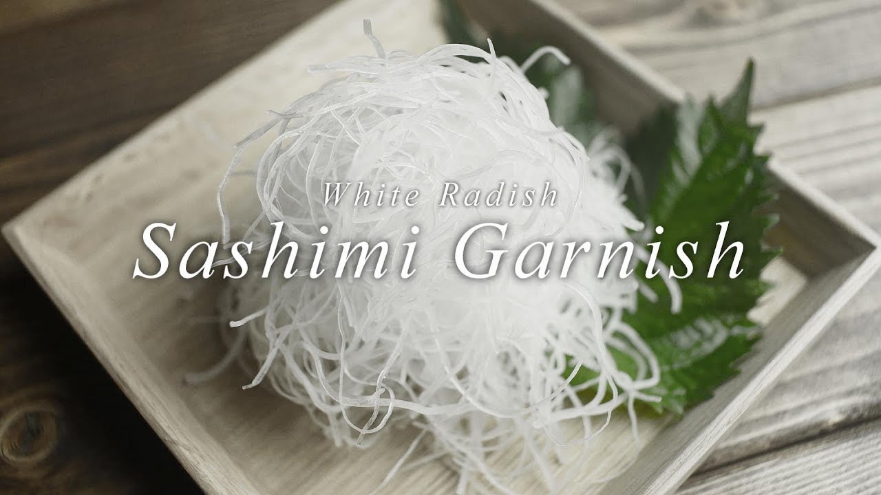How To Cut Daikon For Sashimi