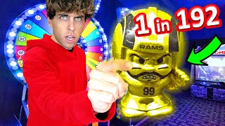 I Try To Win The RAREST Gold Prize At The Arcade!