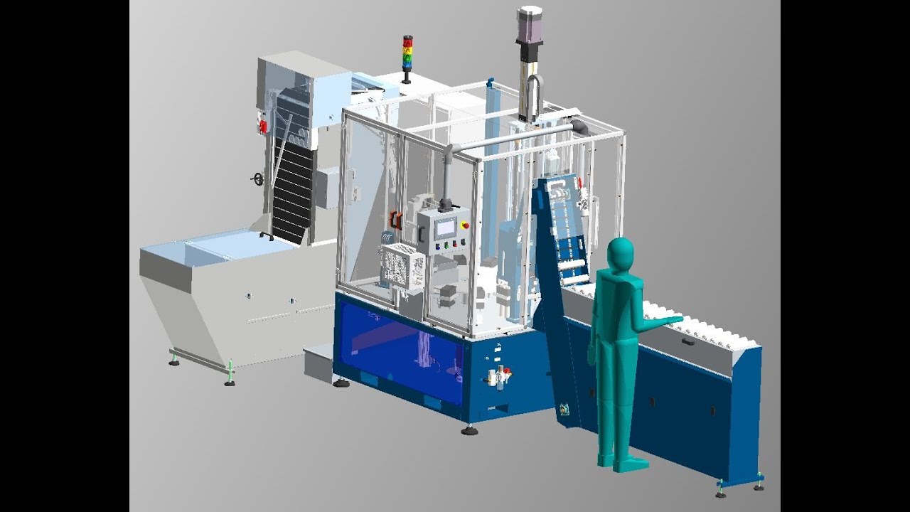 DOUBLE HEAD FULLY AUTOMATIC GREASE CARTRIDGES FILLING MACHINE AND CLOSING