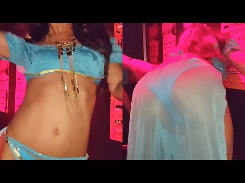 Hot Girl Dance with Sexiest Jasmine Disney Princess DressUp