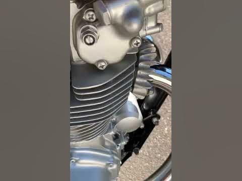 1974 CB450 with aftermarket exhaust - YouTube