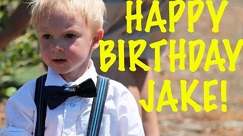 JAKE'S 3RD BIRTHDAY!