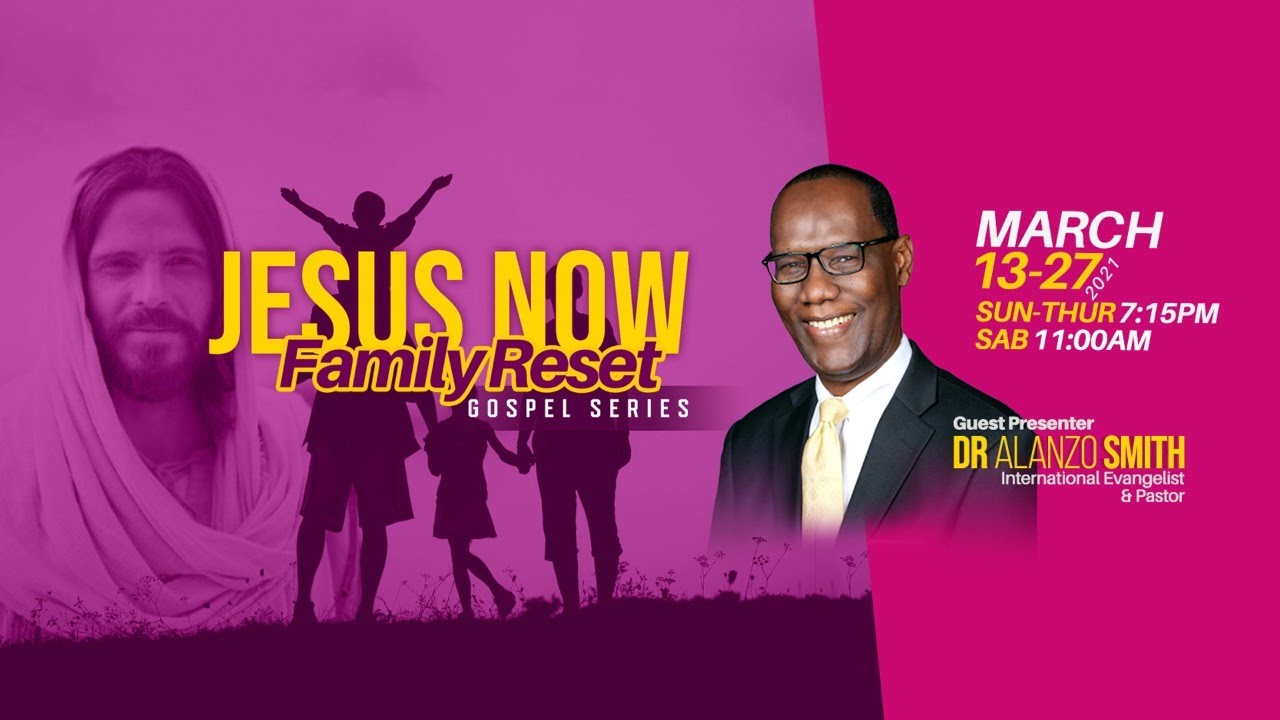 Jesus Now Family Reset Gospel Series Too Blessed To Be Stressed