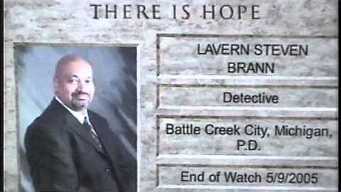 BCPD DETECTIVE LAVERN STEVEN BRANN 2006 MEMORIAL T...