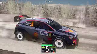 RBR online hotlaps Rank 12th shepherds shield SNOW