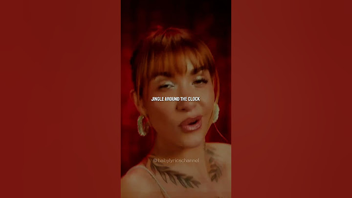 Jingle Bell Rock - Maria becerra, Bobby Helms (Lyric video) #mariabecerra #jinglebellrock