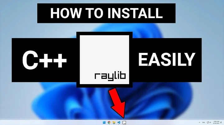 How to install raylib with C++ on Windows and use it with Visual Studio Code