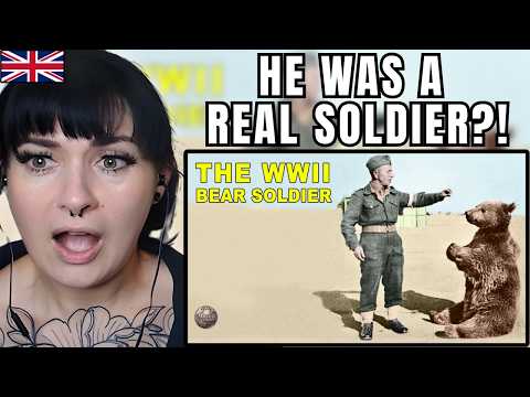 British Girl Reacts to Wojtek — The Bear Who Fought in WWII
