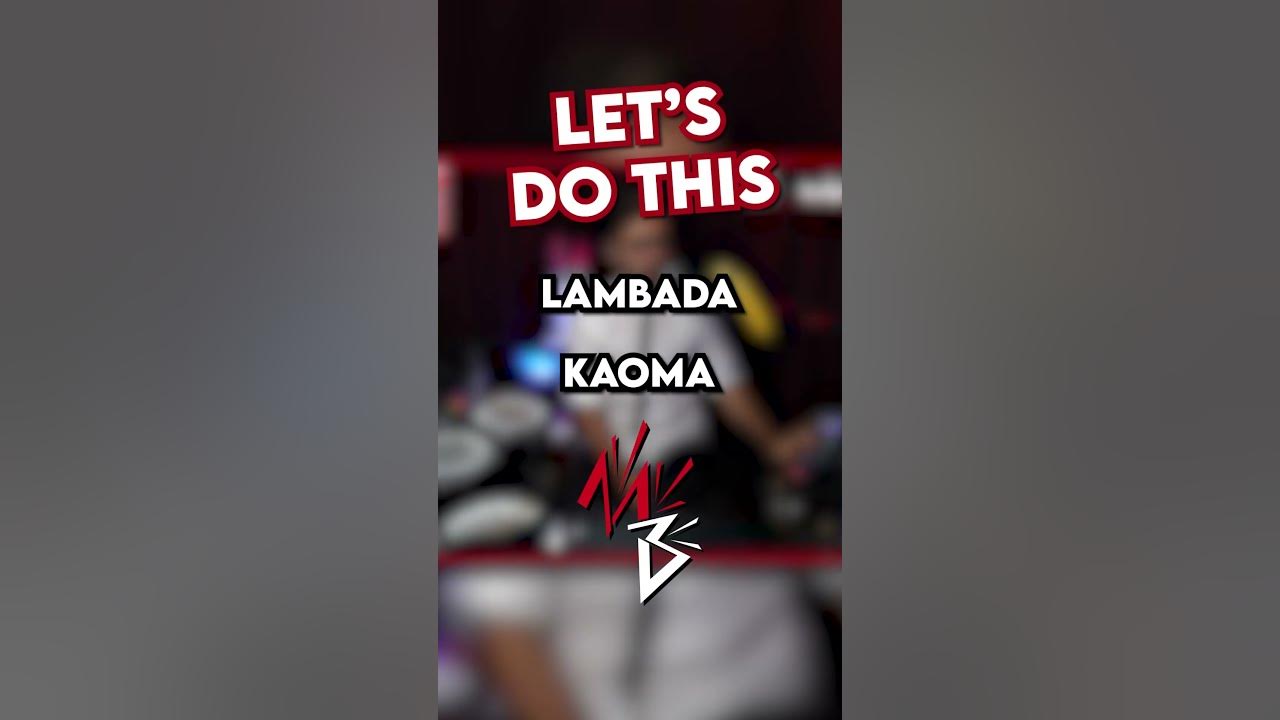 "Lambada" by Kaoma - Twitch Live Learn/Drum Cover #shorts
