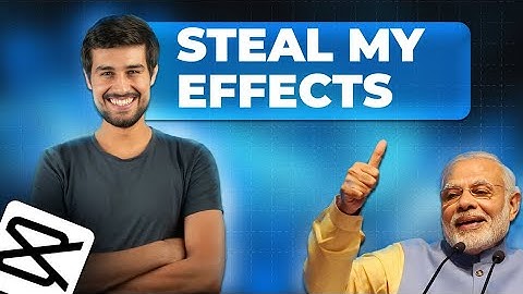 Unlock Dhruv Rathee’s Editing Secrets | Capcut PC Masterclass