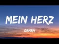 SAMRA MEIN HERZ Lyrics SAMRA MEIN HERZ Lyrics