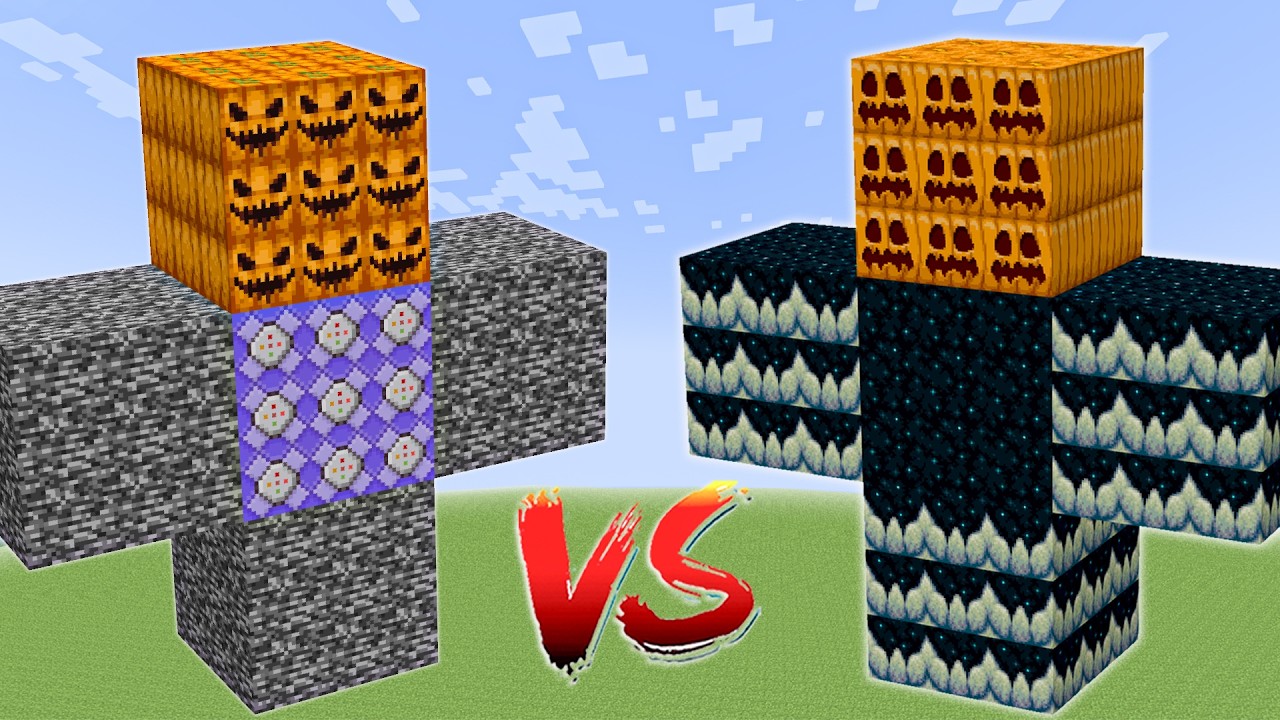 DARK BEDROCK GOLEM vs All New Golems Minecraft Mob Battle ! - YouTube
