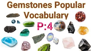 Gemstones Vocabulary in English with Picture |P:4| Most popular Gemstone vocabulary video in English