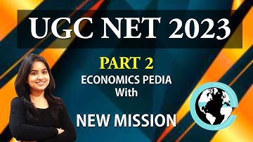 95. UGC NET 2023 | Past Year Questions | Quick Session Series (PART 2) from ECONOMICS PEDIA