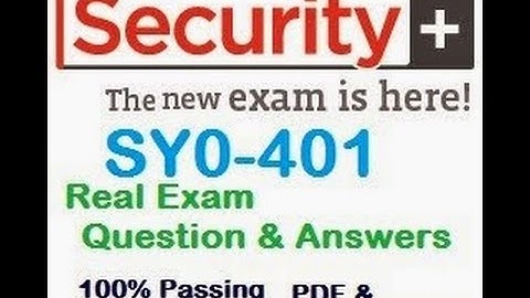 How To Pass CompTIA SY0-401 Exam