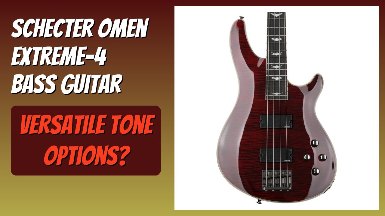 REVIEW (2026): Schecter Omen Extreme-4 Bass Guitar. Features - YouTube