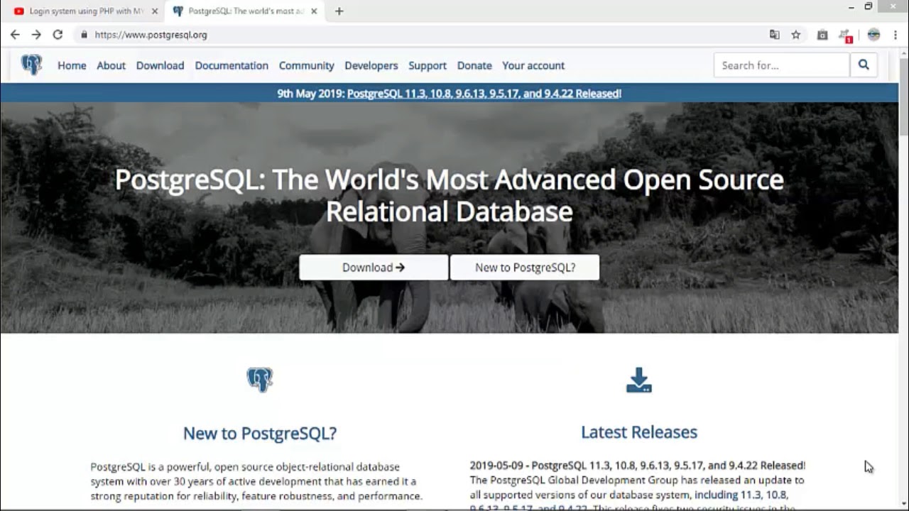 Como instalar el motor PostgreSQL - Bases de datos - YouTube
