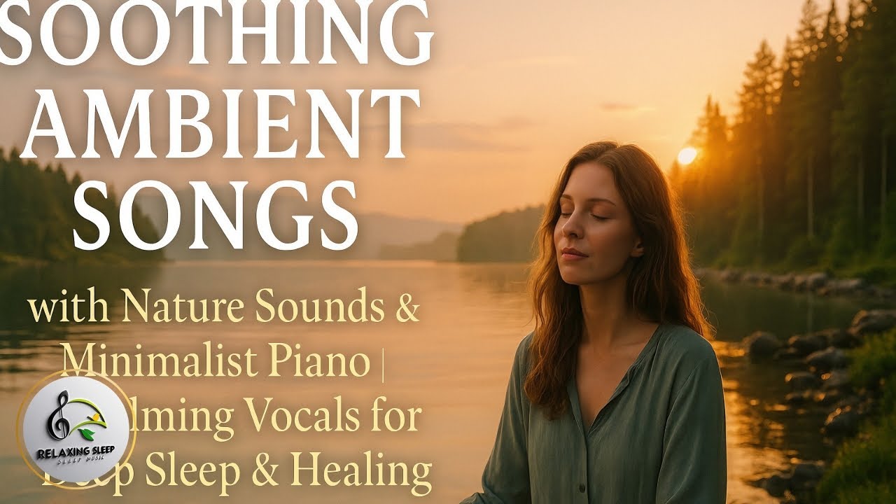 Soothing Ambient Songs with Nature Sounds & Minimalist Piano | Calming Vocals for Deep Sleep&Healing Soothing Ambient Songs with Nature Sounds & Minimalist Piano | Calming Vocals for Deep Sleep&Healing