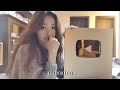 [SUB] 어수선한 골드버튼 언박싱