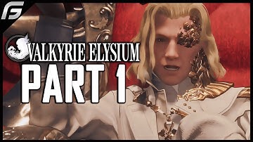 Valkyrie Elysium Walkthrough First 20 Minutes Part 1 Introduction Valhalla Meeting with Commentary