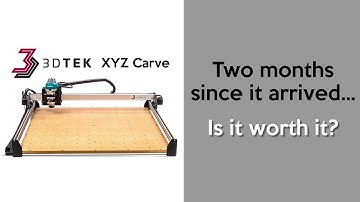 XYZ Carve by 3DTek - Part 4: Two months since I bought it... is it worth it? - Why Wait? Create!