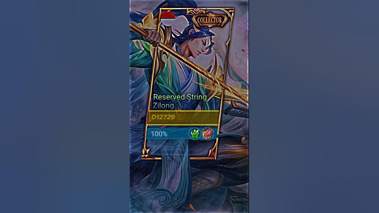 Versi Zilong Collector shots mobilelegend YouTube