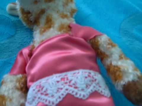 How To Make A  Dress For Your Stuff Animal