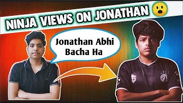 TSM FTX NINJA TALK ABOUT JONATHAN | JONATHAN VS NINJA | BGMI/PUBG | JONATHAN REPLY ?
