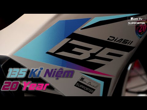 Exciter 135 Lên Tem 20 Năm Cùng Màu Kỉ Niệm DEMO | Bùm TV