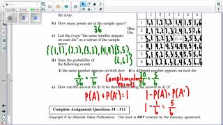 Math 30-2 Probability Lesson 1