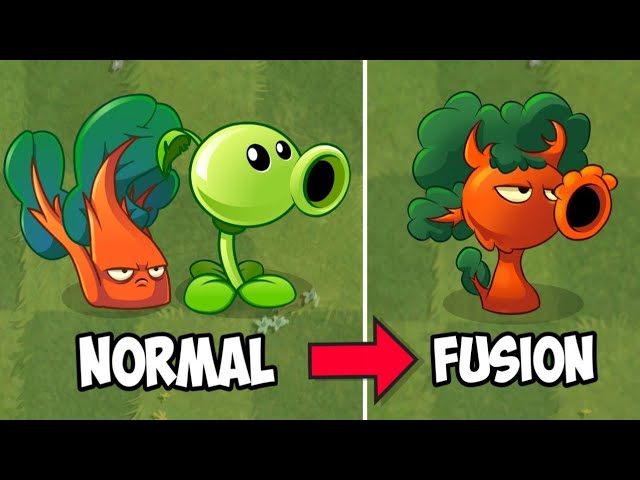 Plants Vs Zombies 2 Fusion Plants