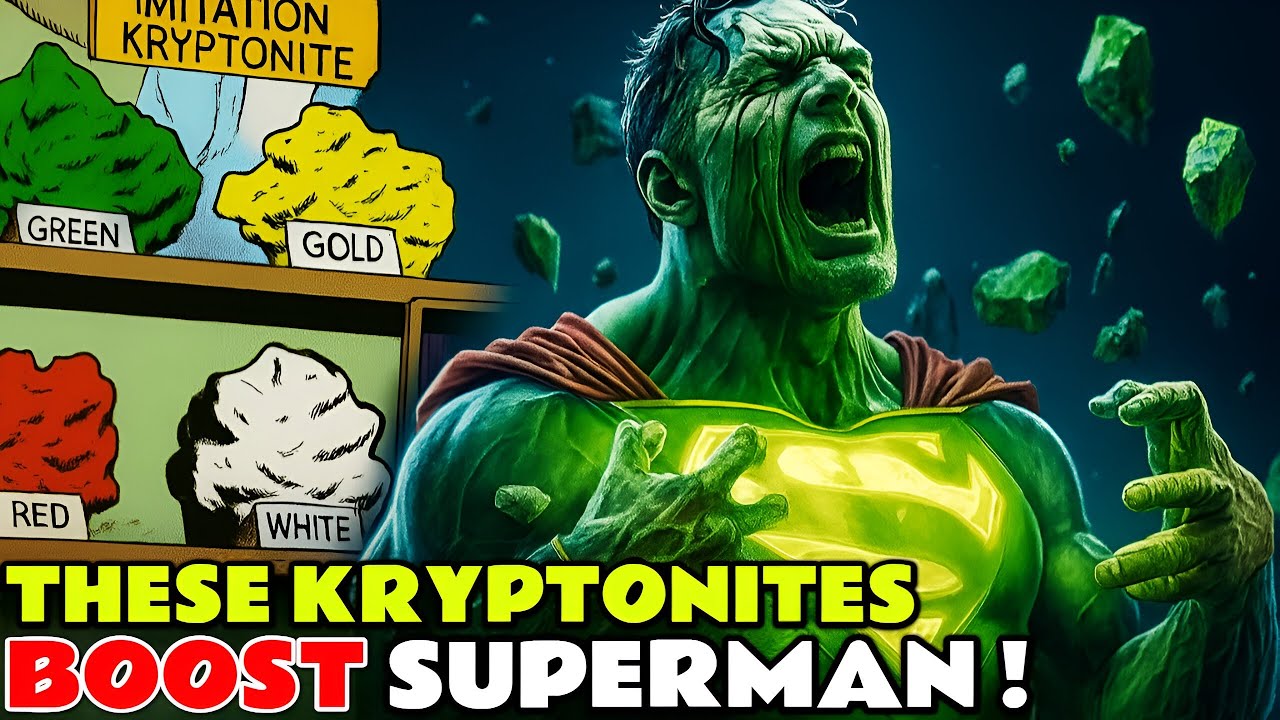 6 Rare Kryptonites That BOOST Superman | Explained In Hindi | That Don’t Hurt Superman 
