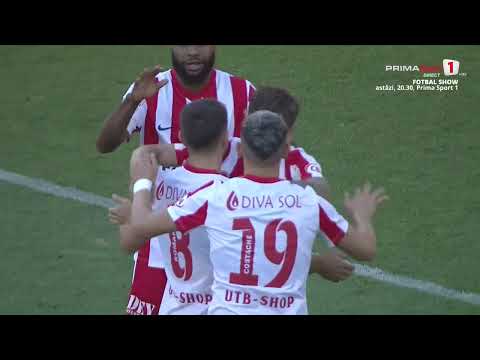 GOOOL! UTA - Farul 1-0. Gafă de proporții în apărarea ”marinarilor”! Tzionis profită și înscrie