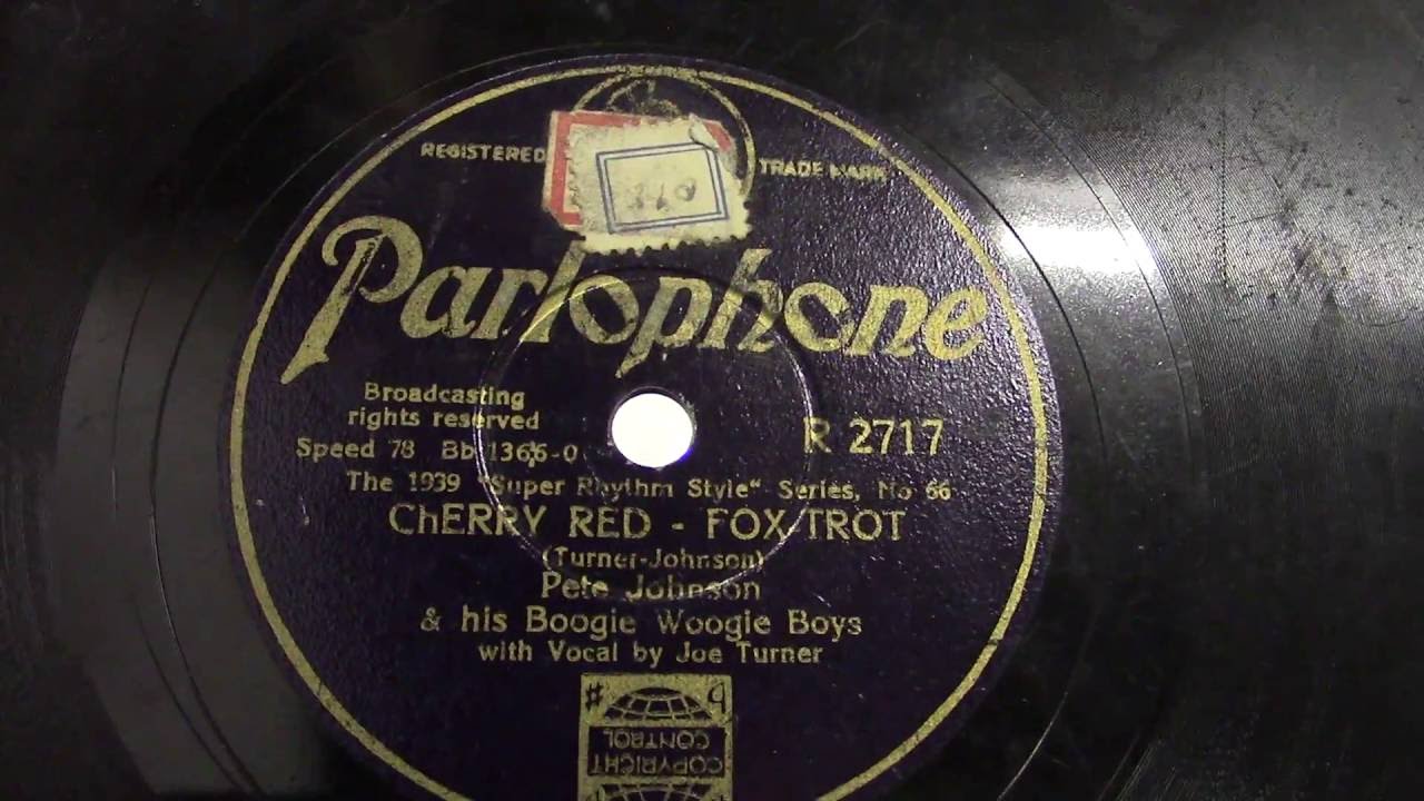 Joe Turner: Cherry red. (1939). - YouTube