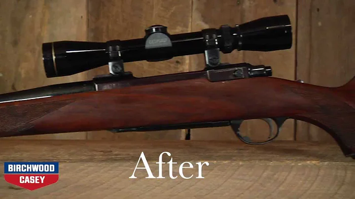 How to Refinish a Gun Stock with Birchwood Casey's...