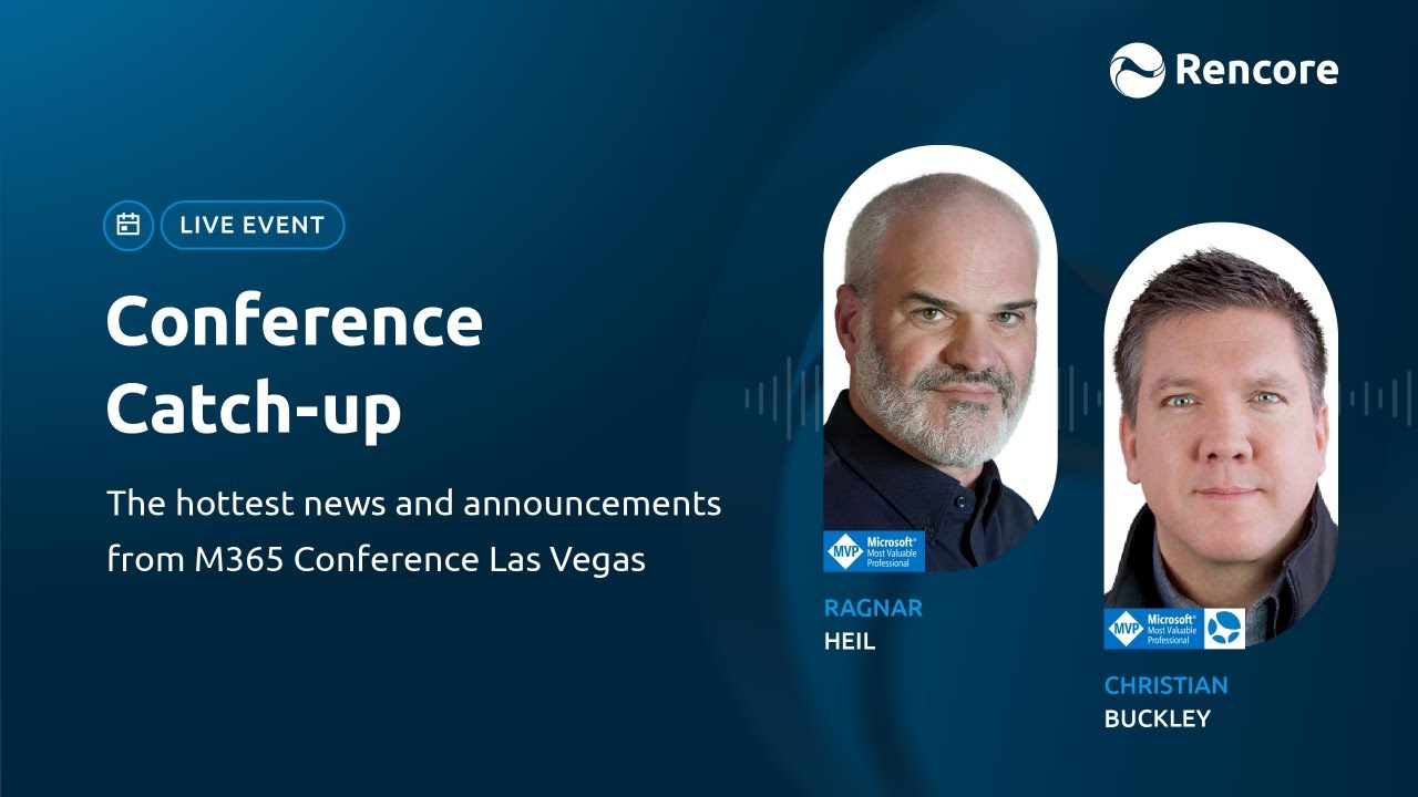 Conference Catchup M365 Conference Las Vegas YouTube