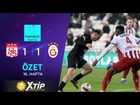 Merkur-Sports | E. Y. Sivasspor (1-1) Galatasaray - Highlights/Özet | Trendyol Süper Lig - 2023/24