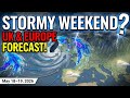 Stormy Weekend Ahead? UK & Europe Weather Forecast May 18-19, 2026